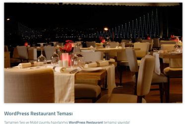 WORDPRESS TEMALARI