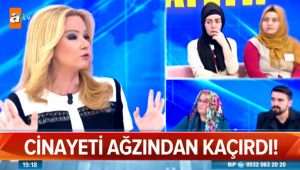 Müge Anlı’da cinayeti ağzından kaçırdı!